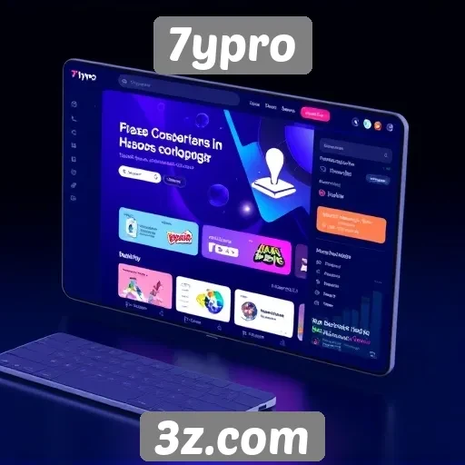 Explorando a interface do site 7ypro